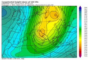 Analisi a 500 hpa